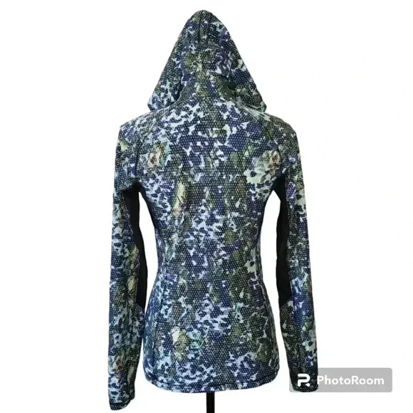 Lululemon Runbeam Half Zip Floral UPF Hoodie - Picture 3 of 12